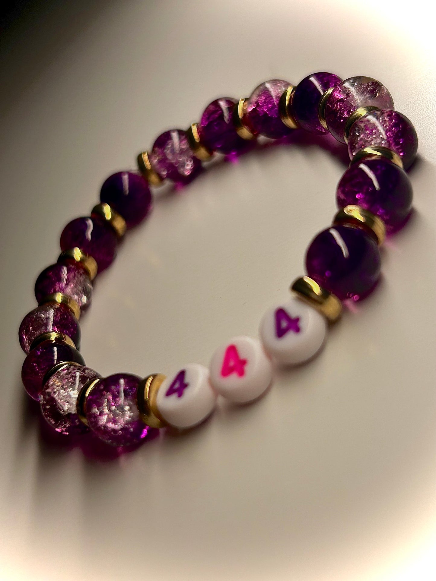 444 Angel Number Bracelet